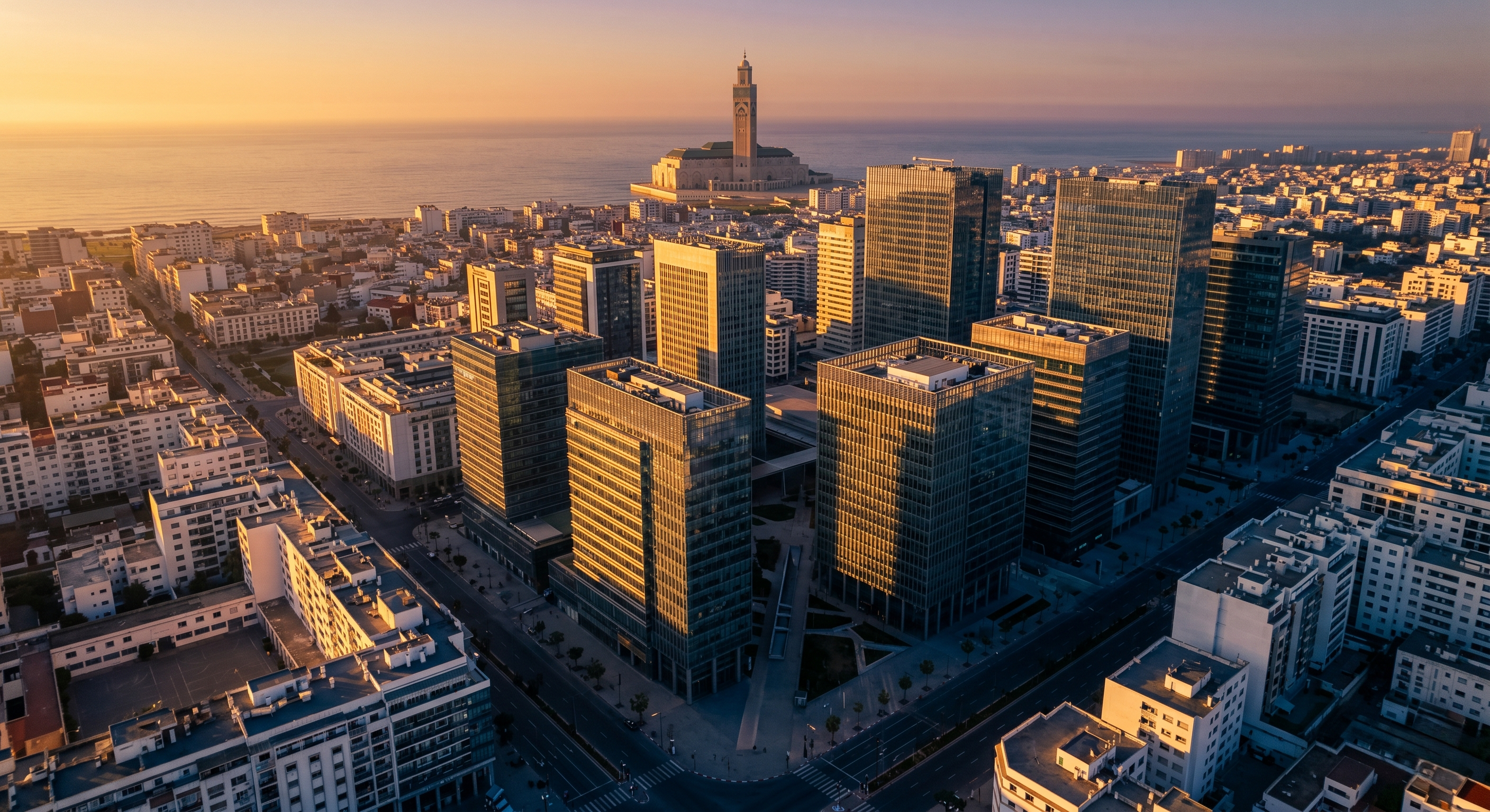 Casablanca skyline